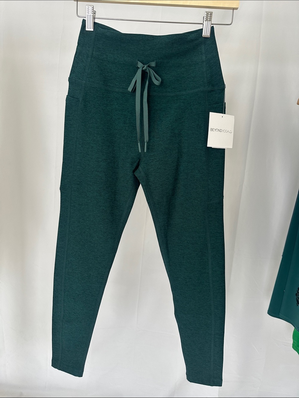 Beyond Yoga High-Rise Drawstring Leggings NWT